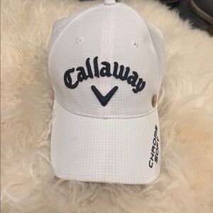 Callaway White and Black Golf Cap